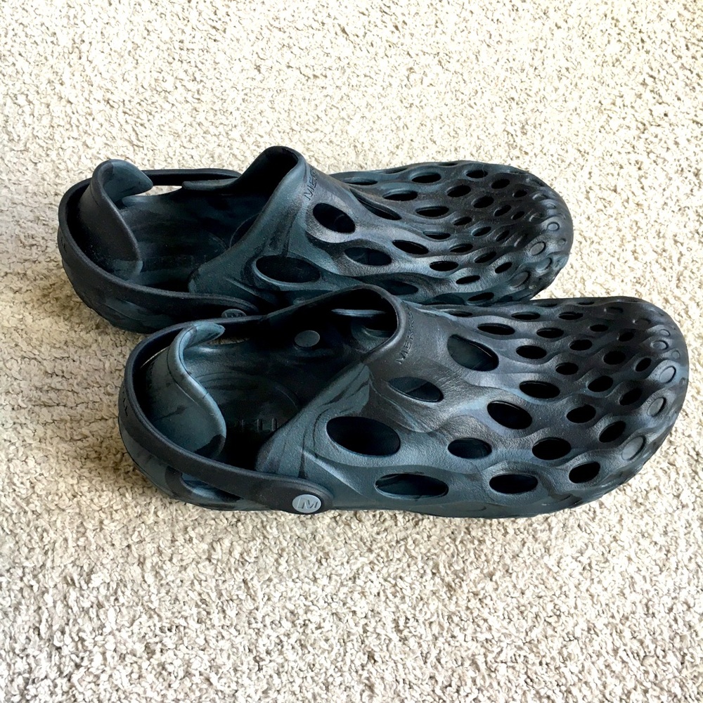 Merrell Hydro Moc Black/Dark Grey Brindle